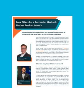Four Pillars for a Successful Medtech Market Product Launch