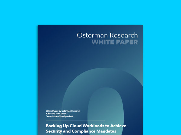 Backing Up Cloud Workloads to Achieve Security and Compliance Mandates