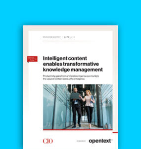 Intelligent Content Enables Transformative Knowledge Management