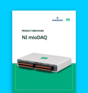 Product Brochure: NI mioDAQ