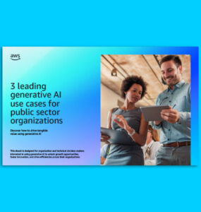 3 Leading Generative AI Use Cases for Public Sector Organizations