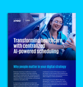 Transforming Healthcare with Centralized AI-Powered Scheduling