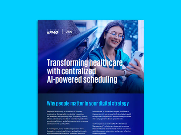 Transforming Healthcare with Centralized AI-Powered Scheduling