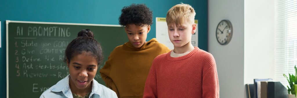 Interactive Classroom Technology for Districts Redesigning Low-Engagement Middle School Lessons